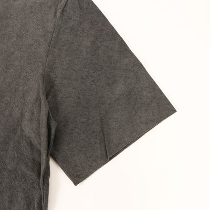 コールドダイ加工 カットオフ Tシャツ (High Twist Cotton Cold Dye Cut Off Half Sleeve T-Shirt)
