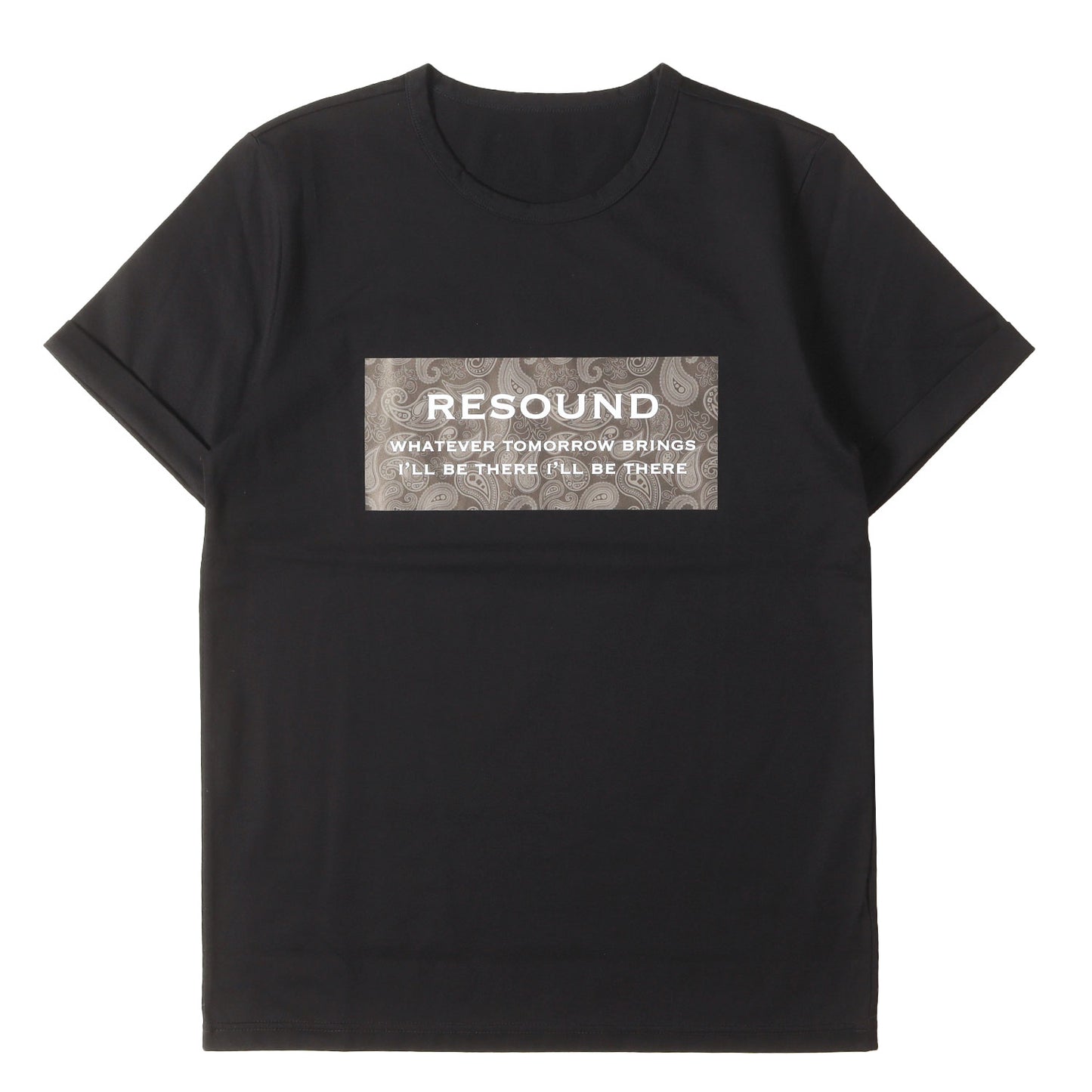 バンダナ ボックスロゴ Tシャツ (BANDANA BOX ROGO ROLL UP JERSEY TEE)