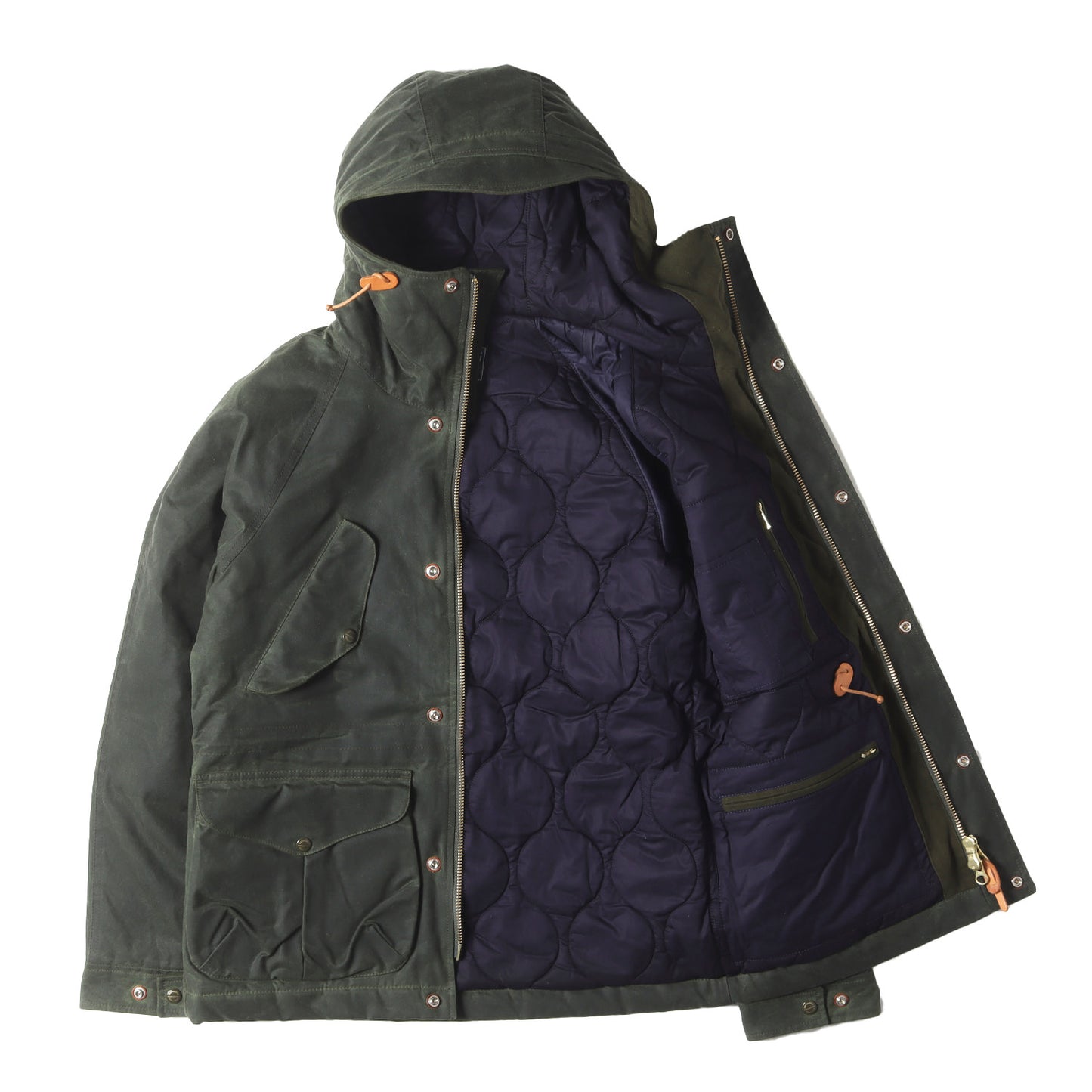 ワックスコットン フィッシャーマン パーカー (fisherman parka 7031)