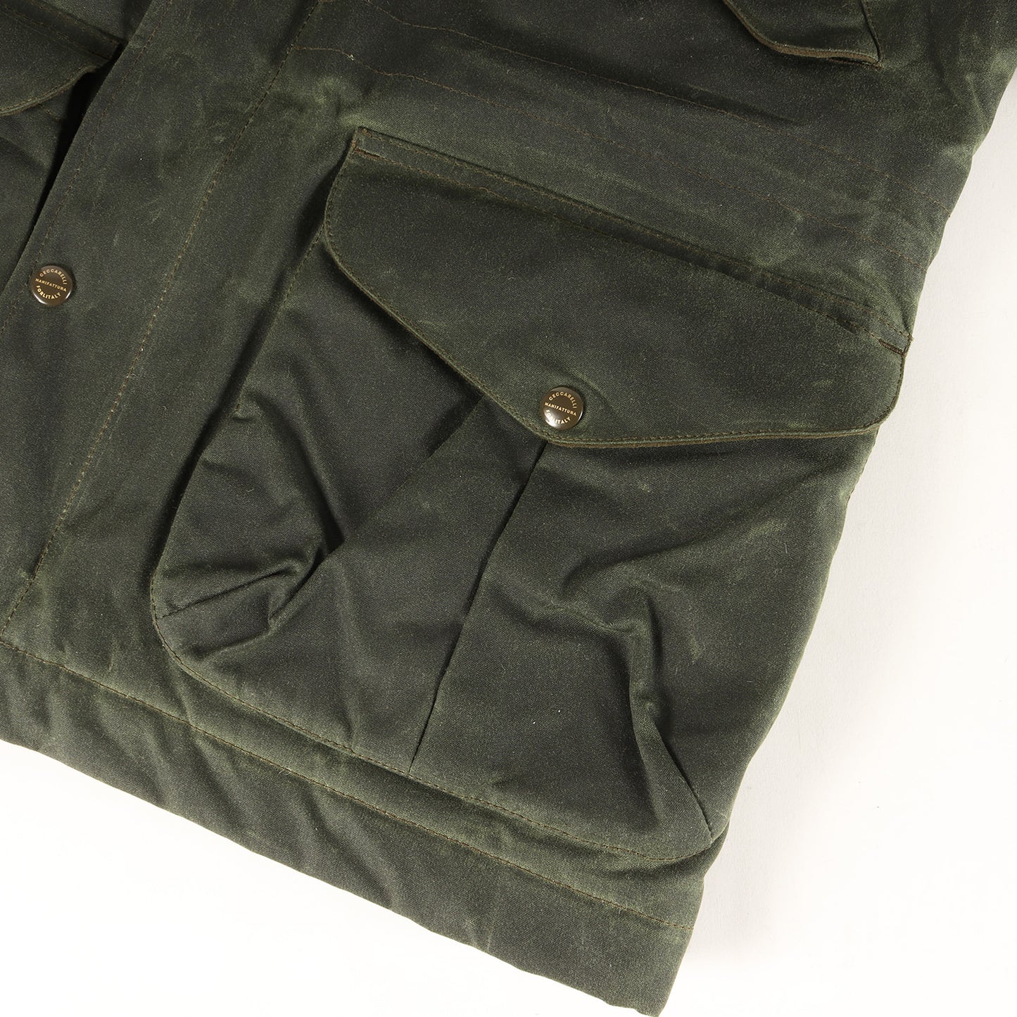 ワックスコットン フィッシャーマン パーカー (fisherman parka 7031)