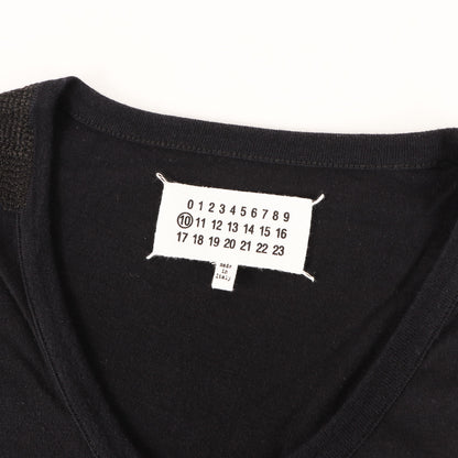 ショルダーステッチ Uネック Tシャツ