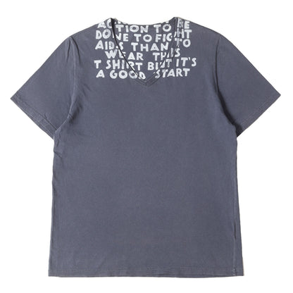 Vネック エイズ Tシャツ (AIDS T-SHIRT)