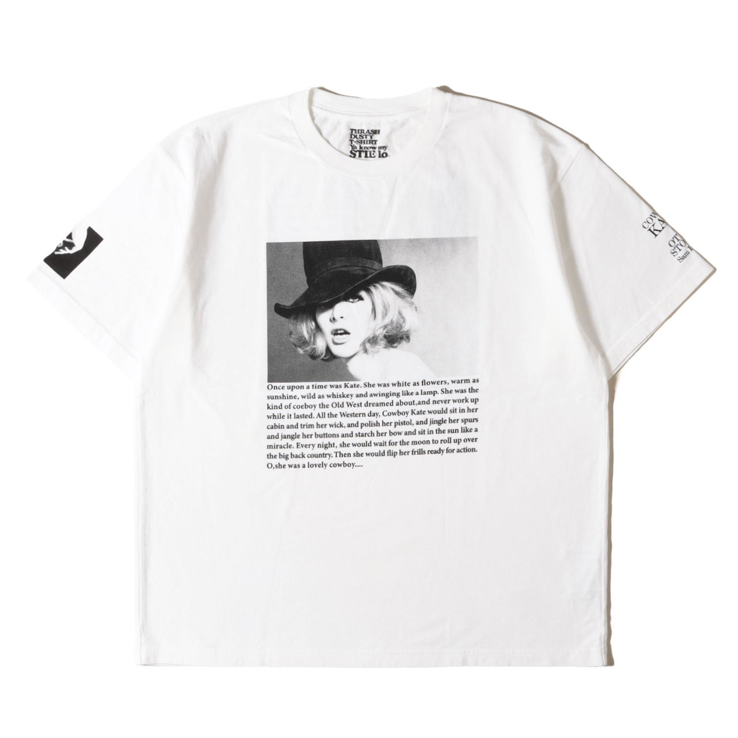 25AW × Stie-lo × Sam Haskins カウボーイ･ケイト フォトグラフィック Tシャツ (Sam Haskins × Stie-lo kate Tee)