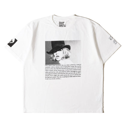 25AW × Stie-lo × Sam Haskins カウボーイ･ケイト フォトグラフィック Tシャツ (Sam Haskins × Stie-lo kate Tee)