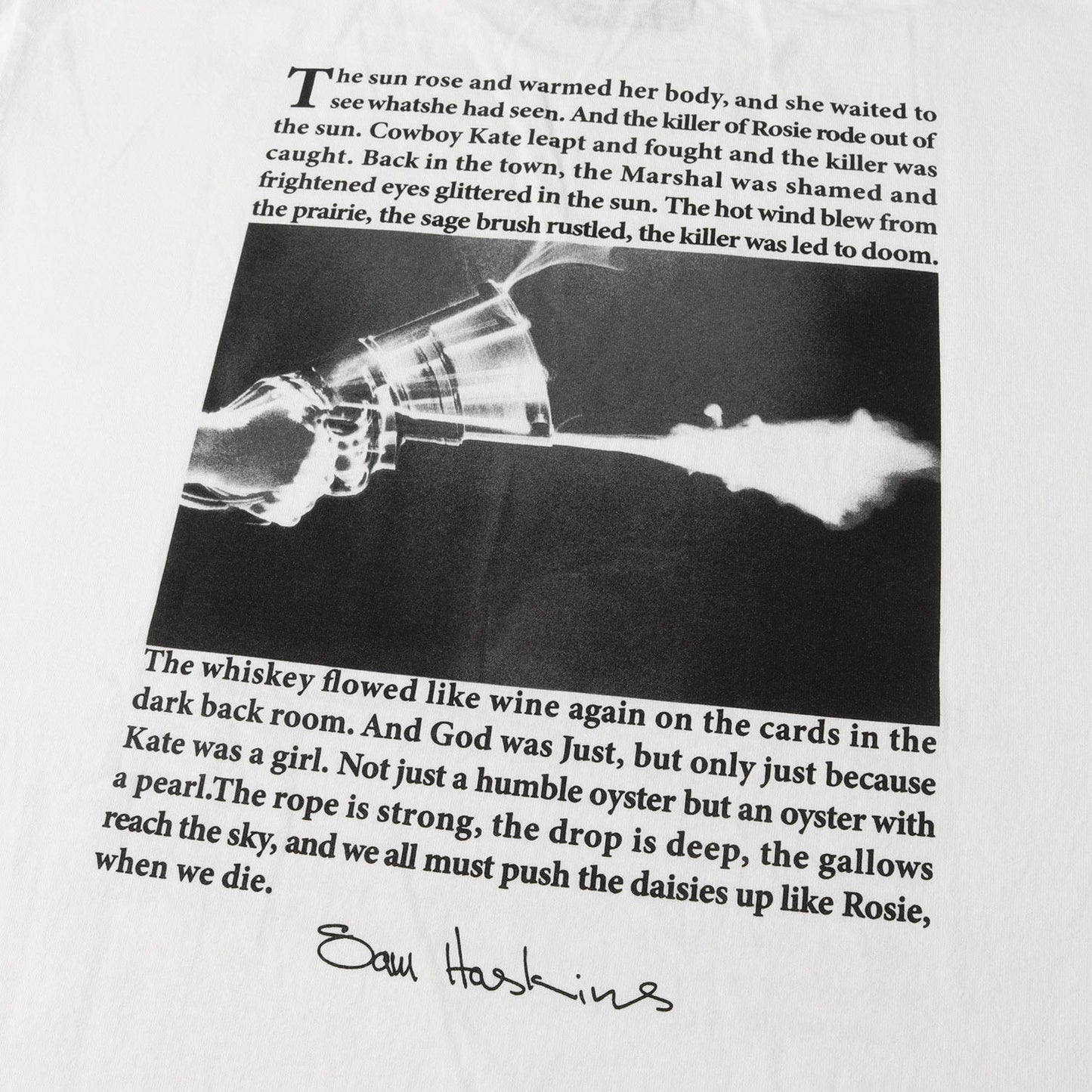 25AW × Stie-lo × Sam Haskins カウボーイ･ケイト フォトグラフィック Tシャツ (Sam Haskins × Stie-lo kate Tee)