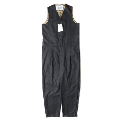 ウール サージ ジャンプスーツ (SERGE JUMPSUITS 5523-199-0012) / & SONS