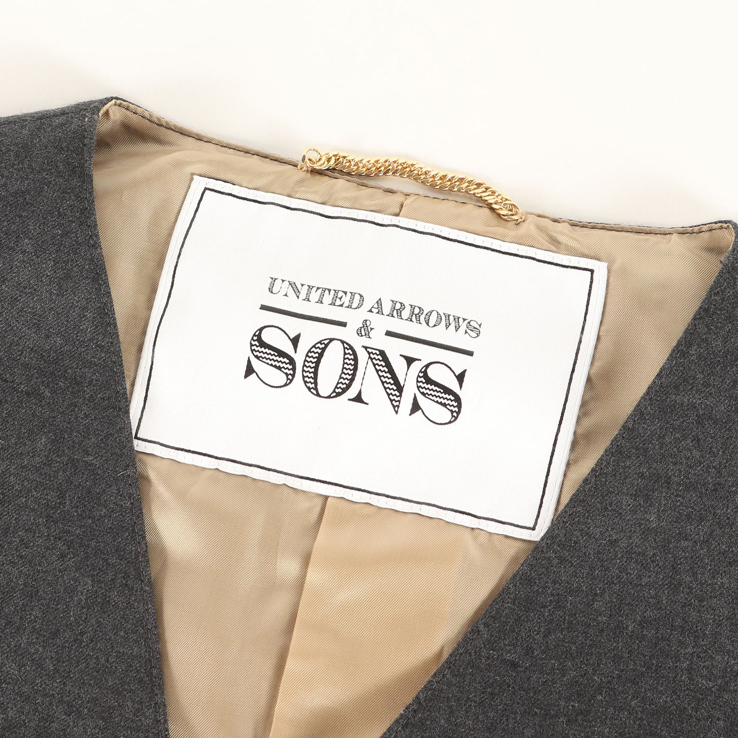ウール サージ ジャンプスーツ (SERGE JUMPSUITS 5523-199-0012) / & SONS