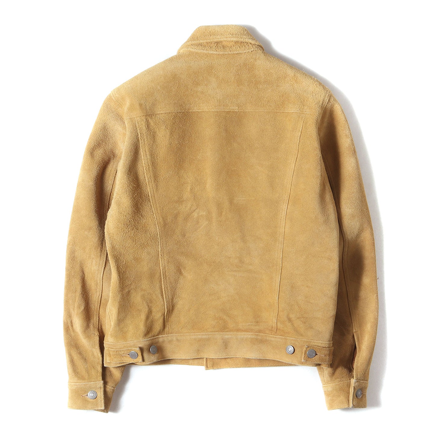 サードタイプ カウスウェード トラッカージャケット (3rd TRUCKER LEATHER JACKET 211147602)