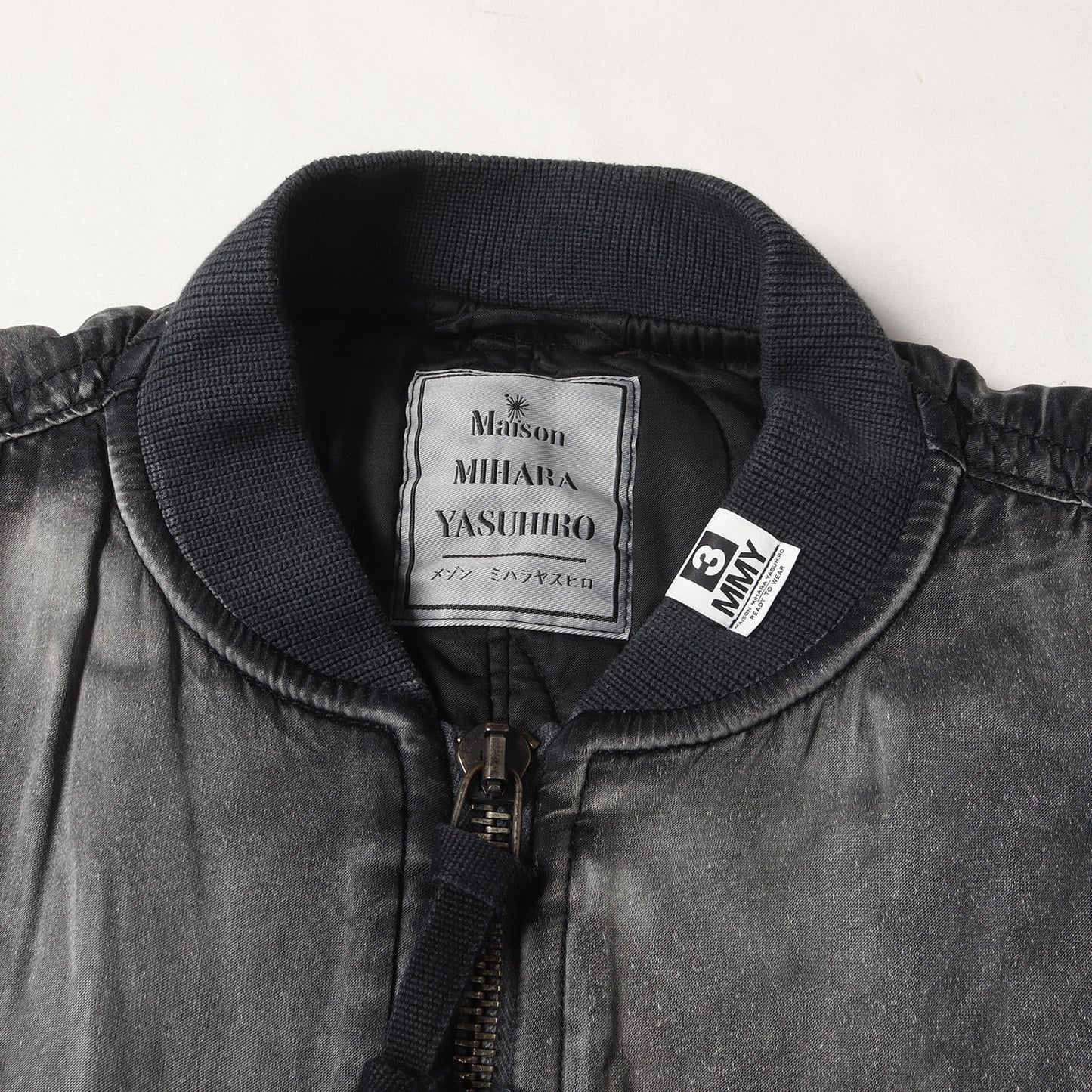 24AW ヴィンテージ加工 フライト ボンバー ジャケット (AGED FLIGHT JACKET J13BL151)