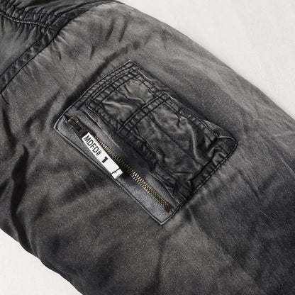 24AW ヴィンテージ加工 フライト ボンバー ジャケット (AGED FLIGHT JACKET J13BL151)