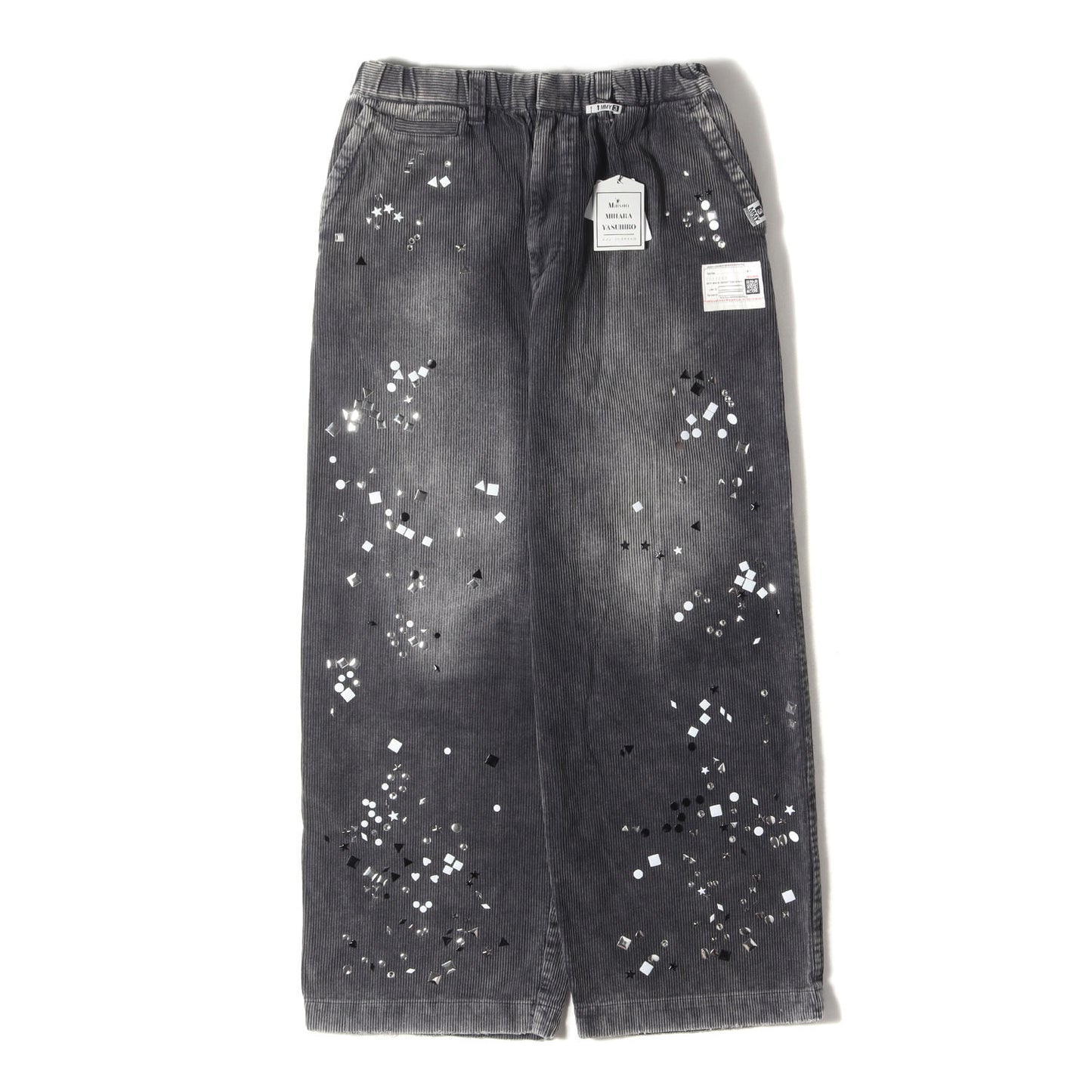 25AW ラインストーン コーデュロイ ワイドパンツ (Embellished Corduroy Trousers A15PT034) / MAISON