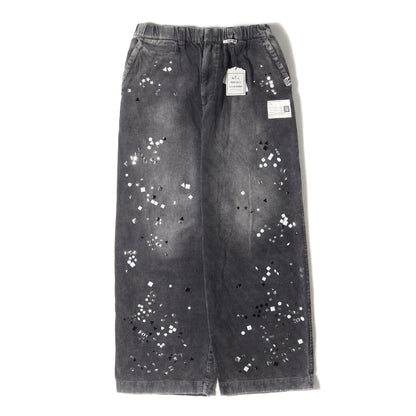 25AW ラインストーン コーデュロイ ワイドパンツ (Embellished Corduroy Trousers A15PT034) / MAISON