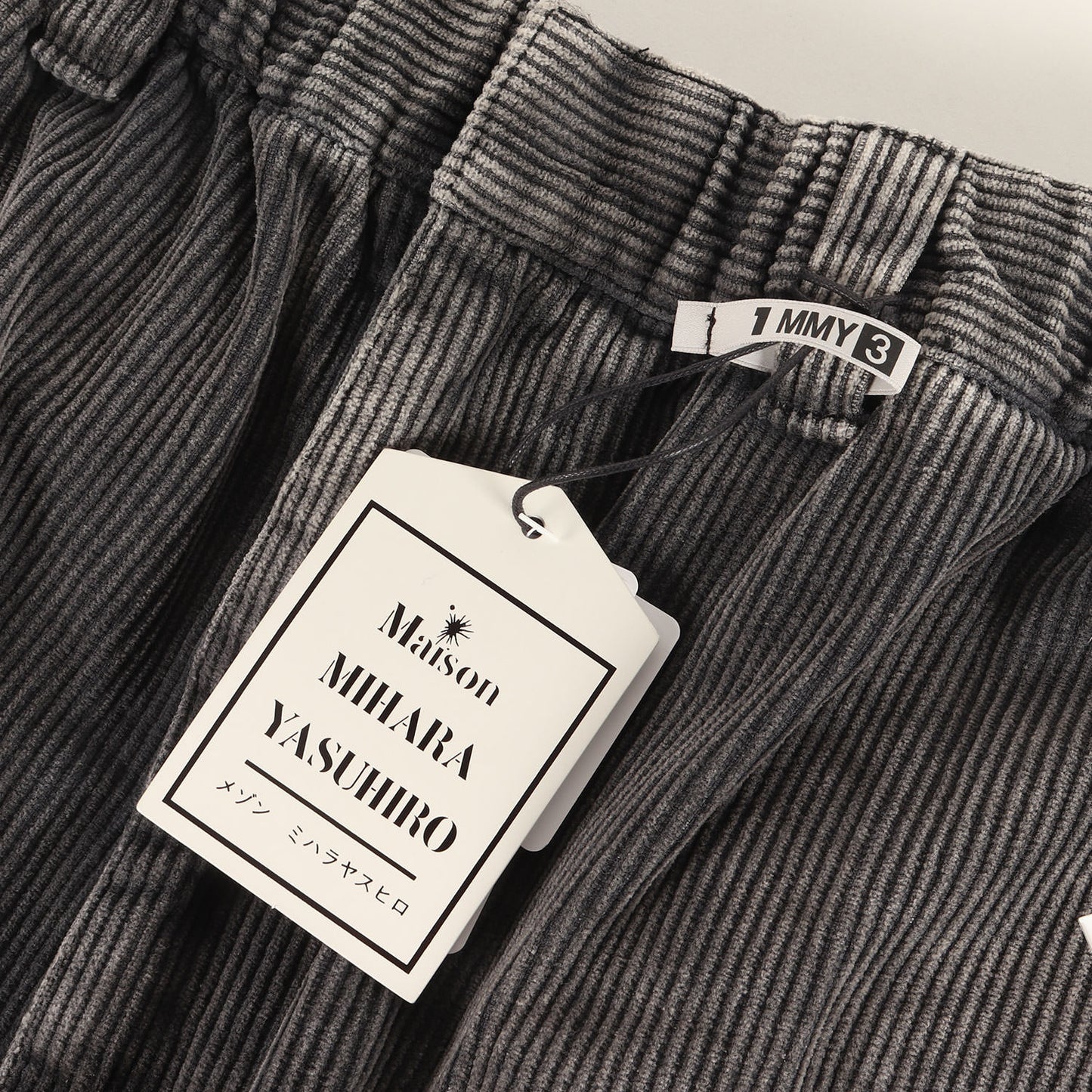 25AW ラインストーン コーデュロイ ワイドパンツ (Embellished Corduroy Trousers A15PT034) / MAISON