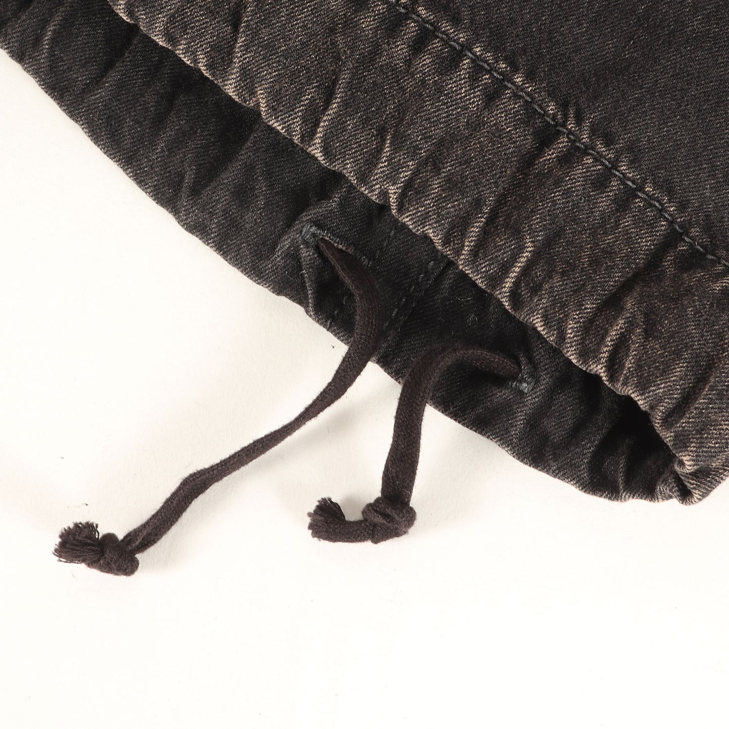 25AW ラインストーン ワイド デニム パンツ (Embellished Denim Wide Pants B15PT081)