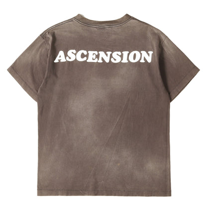 21AW ヴィンテージ加工 SONIC YOUTH パロディ グラフィック Tシャツ (SAINT YOUTH ASCENSION)