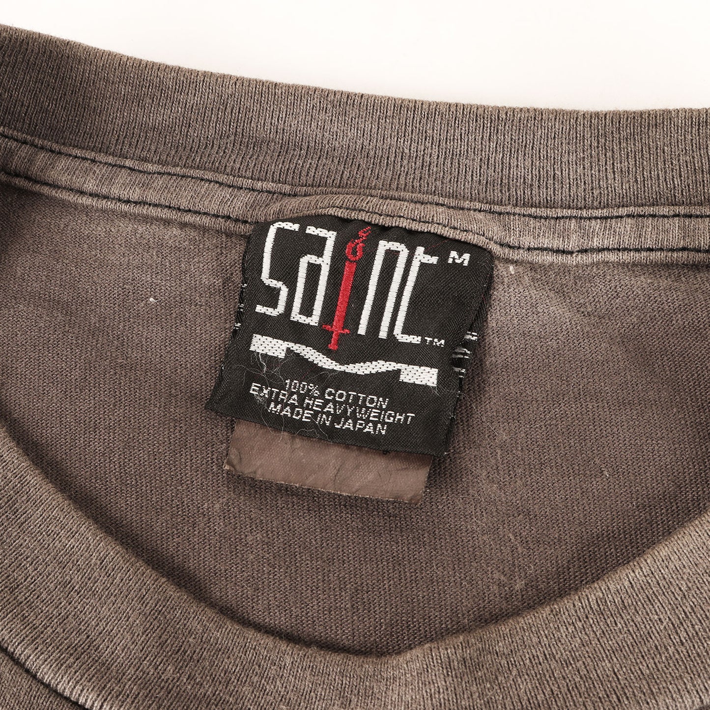 21AW ヴィンテージ加工 SONIC YOUTH パロディ グラフィック Tシャツ (SAINT YOUTH ASCENSION)