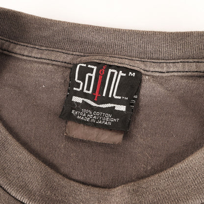 21AW ヴィンテージ加工 SONIC YOUTH パロディ グラフィック Tシャツ (SAINT YOUTH ASCENSION)