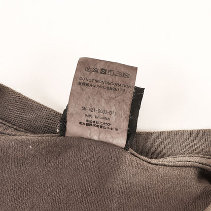 21AW ヴィンテージ加工 SONIC YOUTH パロディ グラフィック Tシャツ (SAINT YOUTH ASCENSION)