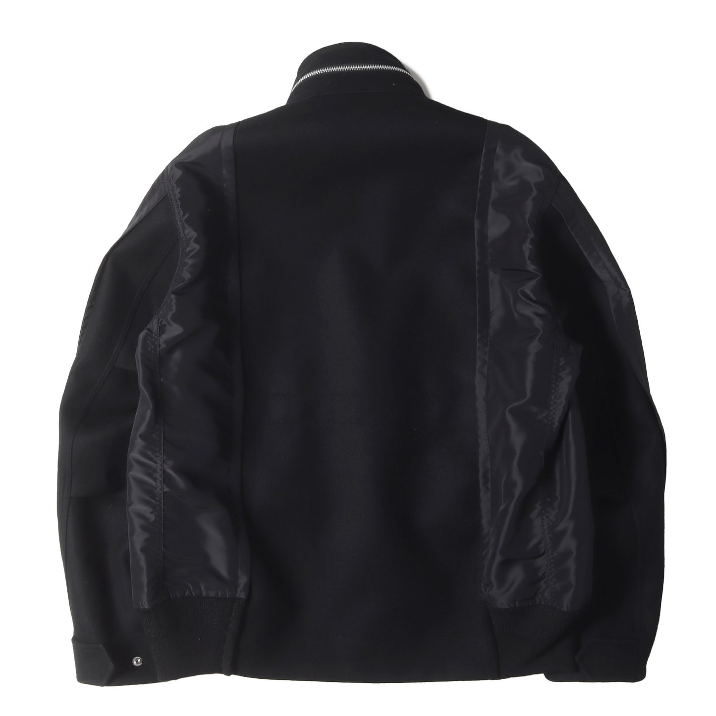 24AW メルトン ナイロン コンビ ブルゾン (Wool Melton Nylon Twill Blouson 24-03554M)