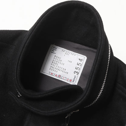 24AW メルトン ナイロン コンビ ブルゾン (Wool Melton Nylon Twill Blouson 24-03554M)