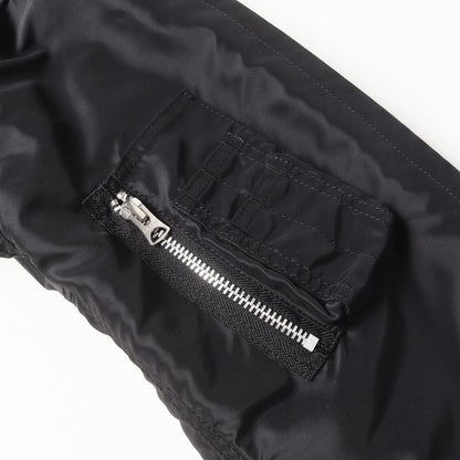 24AW メルトン ナイロン コンビ ブルゾン (Wool Melton Nylon Twill Blouson 24-03554M)