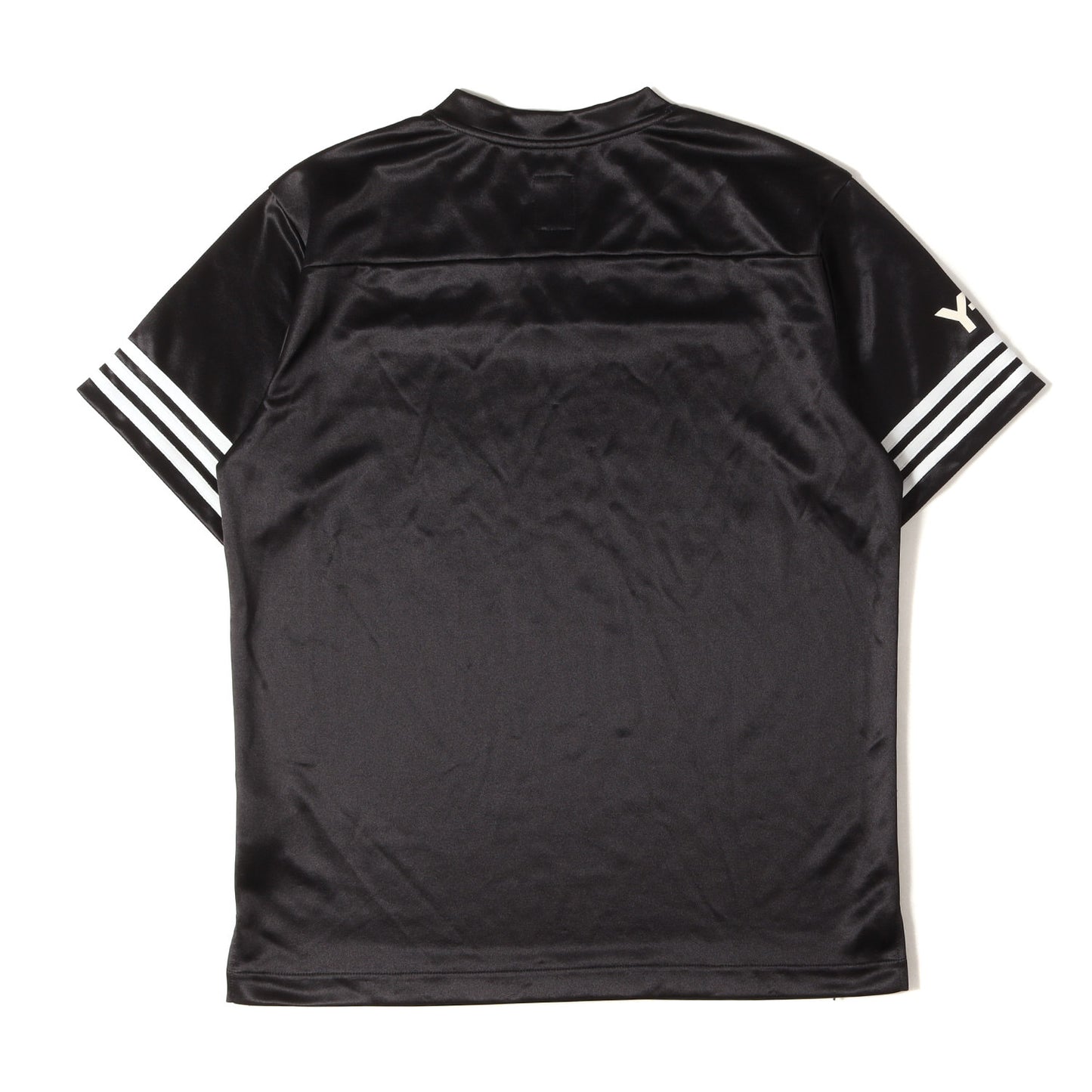 サテン フットボール Vネック Tシャツ