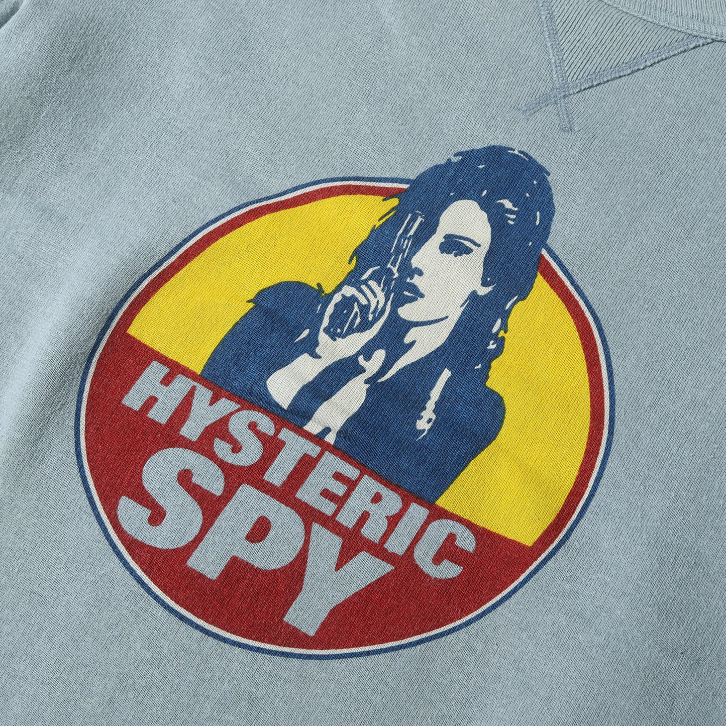 90s HYSTERIC SPY ラグランスリーブ スウェット トレーナー (2CS-4120)