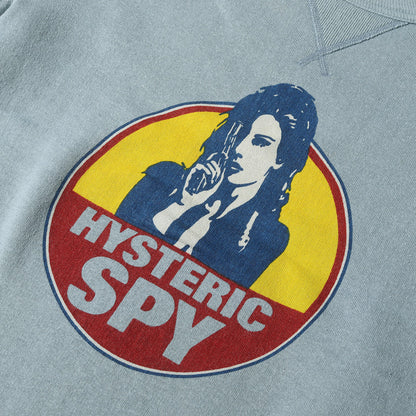 90s HYSTERIC SPY ラグランスリーブ スウェット トレーナー (2CS-4120)