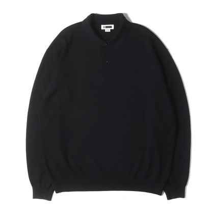 ロングスリーブ ニット ポロシャツ (1299-105-9246) / SAMPLE
