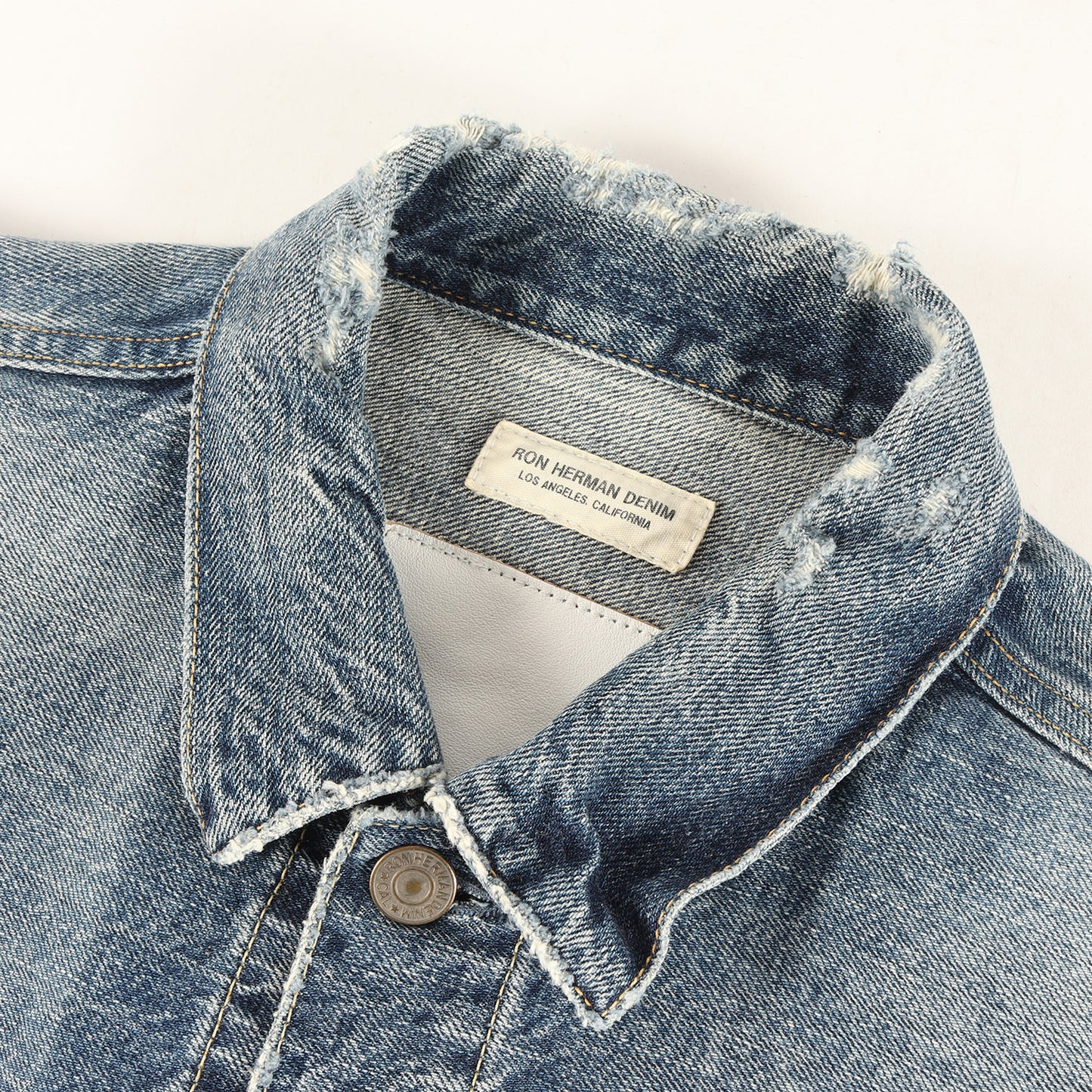 ヴィンテージ加工 デニム トラッカー ジャケット (40s Cutoff Denim Jacket 3220400100)