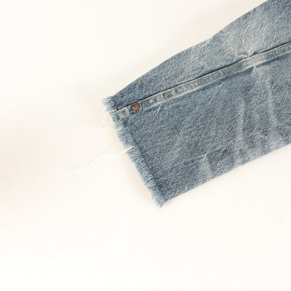 ヴィンテージ加工 デニム トラッカー ジャケット (40s Cutoff Denim Jacket 3220400100)