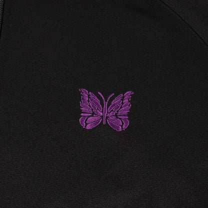 × BEAMS 別注 パピヨン刺繍 サイドライン トラック ジャケット (TRACK JACKET POLY SMOOTH MR509)