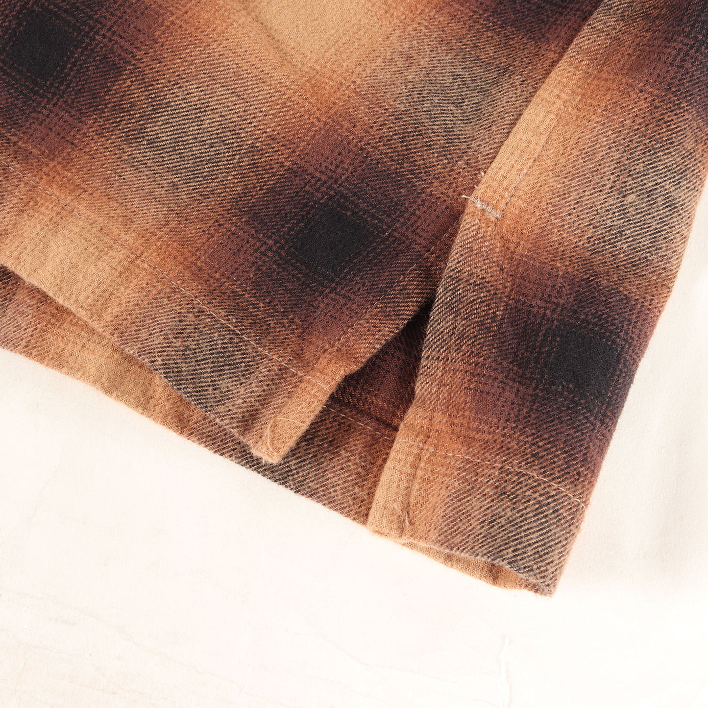 25AW オンブレチェック フランネル シャツ (C.Flannel Ombre Open Collar SH 2509-5004)