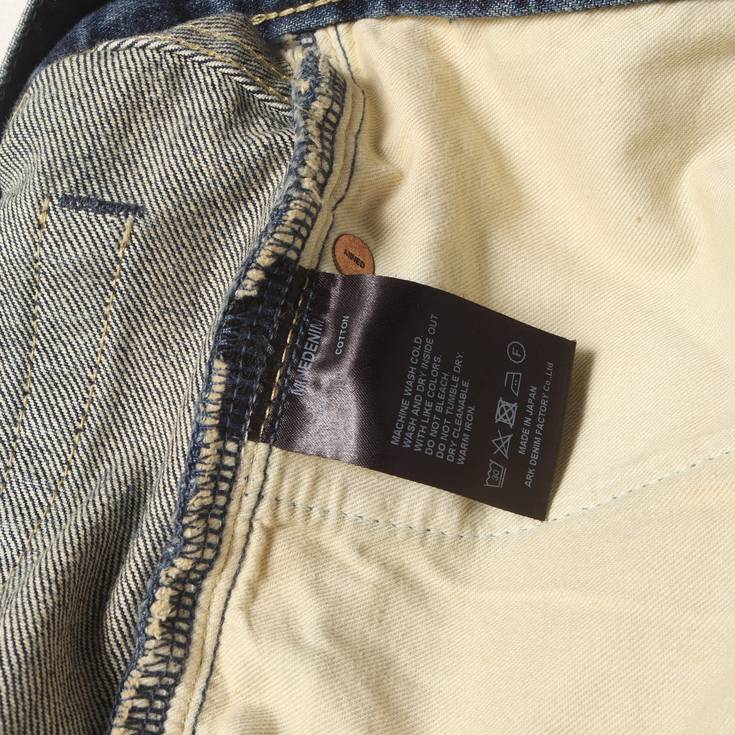 23SS ヴィンテージ加工 フレア デニムパンツ (B.Flare 5pocket USD 2304-1008)