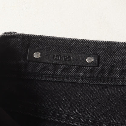 24SS ヴィンテージ加工 ワイド ストレート デニム パンツ (W.Straight 5pocket USD 2402-1002)