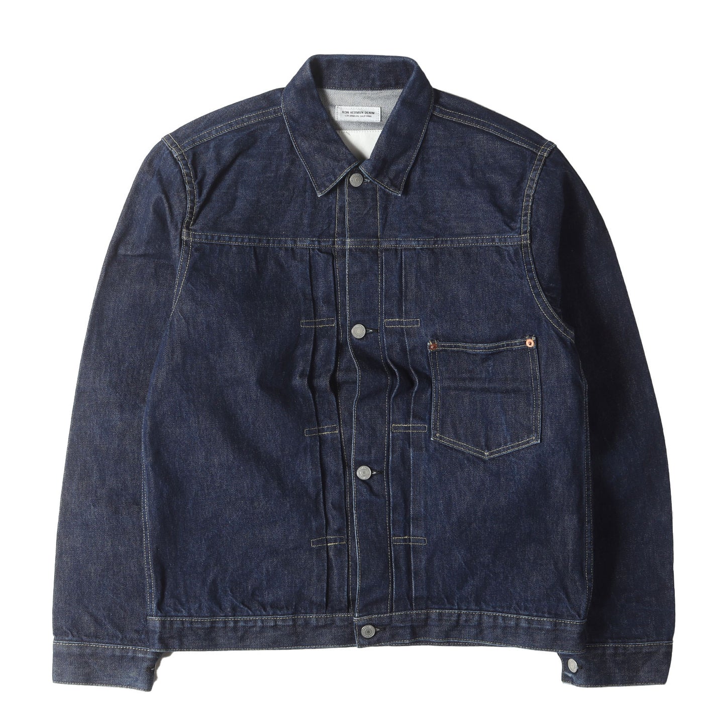 22AW 大戦モデル セルビッジ デニム トラッカー ジャケット (WW2 Raw Denim Jacket 3620400101) / MADE In JAPAN