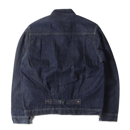 22AW 大戦モデル セルビッジ デニム トラッカー ジャケット (WW2 Raw Denim Jacket 3620400101) / MADE In JAPAN