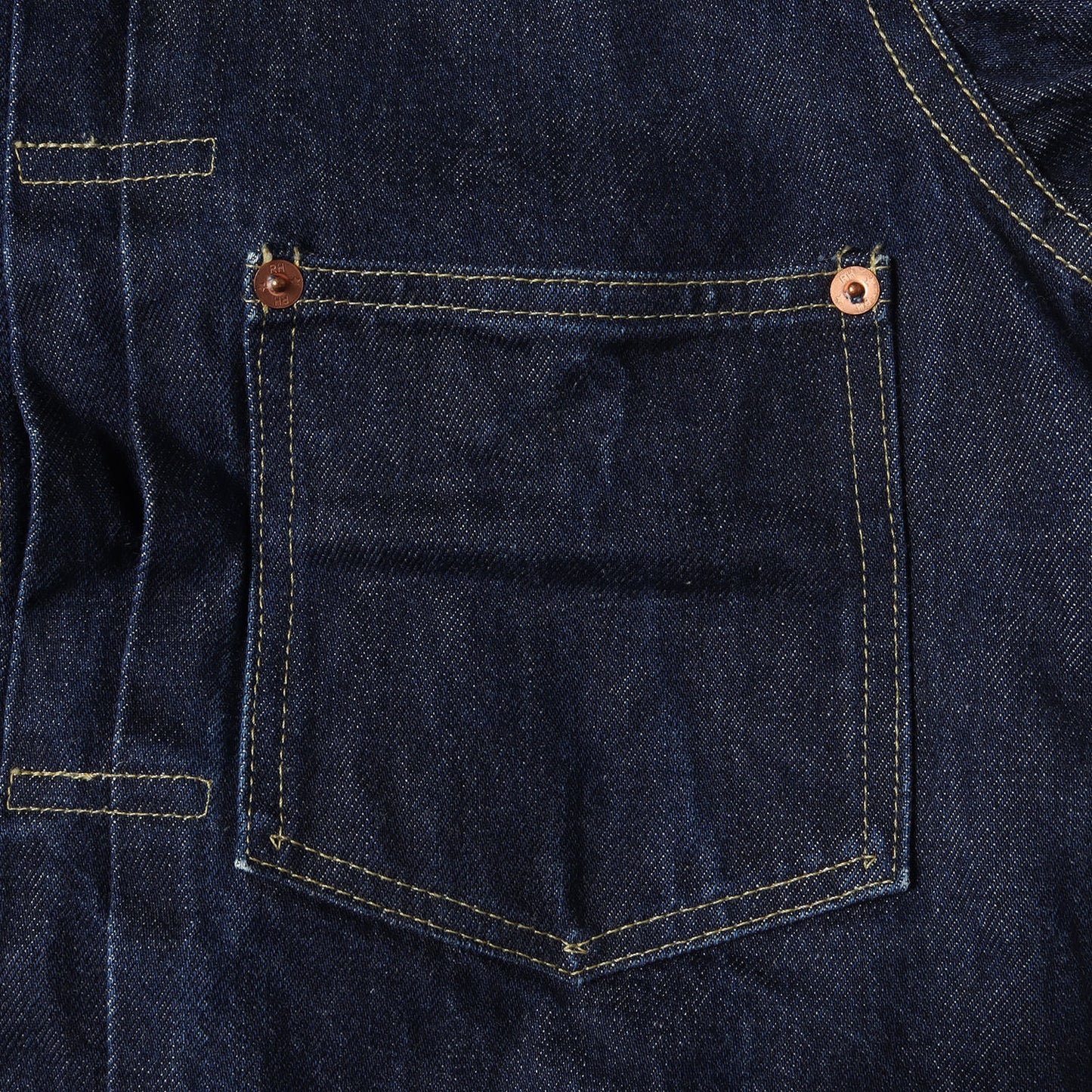 22AW 大戦モデル セルビッジ デニム トラッカー ジャケット (WW2 Raw Denim Jacket 3620400101) / MADE In JAPAN