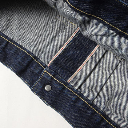 22AW 大戦モデル セルビッジ デニム トラッカー ジャケット (WW2 Raw Denim Jacket 3620400101) / MADE In JAPAN