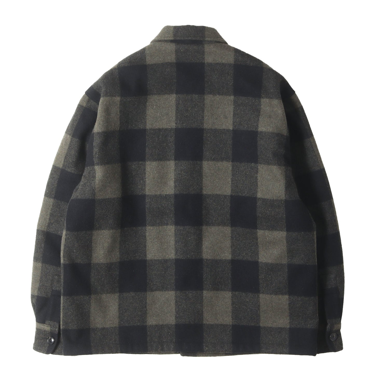 24AW チェック柄 CPO ウール シャツ ジャケット (Wool Checked CPO Shirt Jacket 4020400032) / MADE IN JAPAN