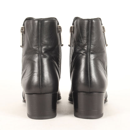 サイドジップ ヒール ブーツ