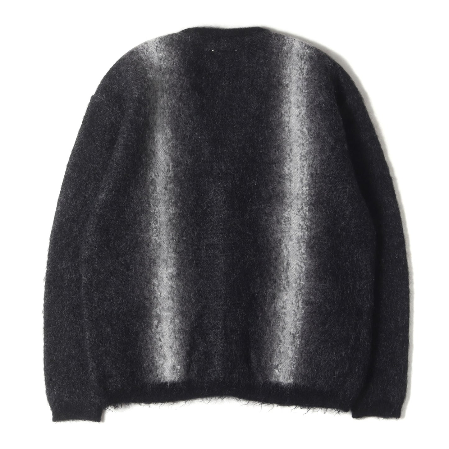 25AW ファジーストライプ モヘアニット カーディガン (Fuzzy Stripe Mohair Knit Cardigan 2509-6001)