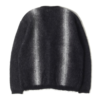 25AW ファジーストライプ モヘアニット カーディガン (Fuzzy Stripe Mohair Knit Cardigan 2509-6001)