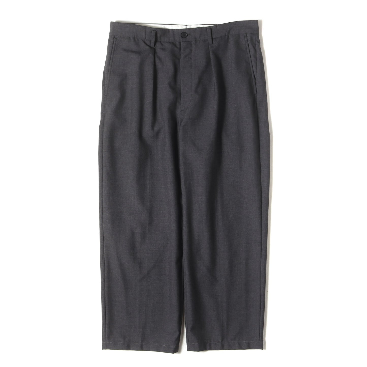 1タック ウール混ポリ スラックスパンツ (MGD IN1PLEATED SLACKS 8114-177-0930)