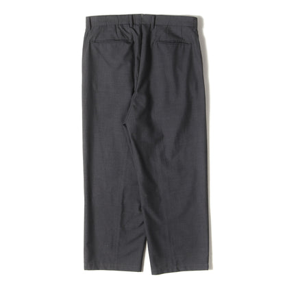 1タック ウール混ポリ スラックスパンツ (MGD IN1PLEATED SLACKS 8114-177-0930)
