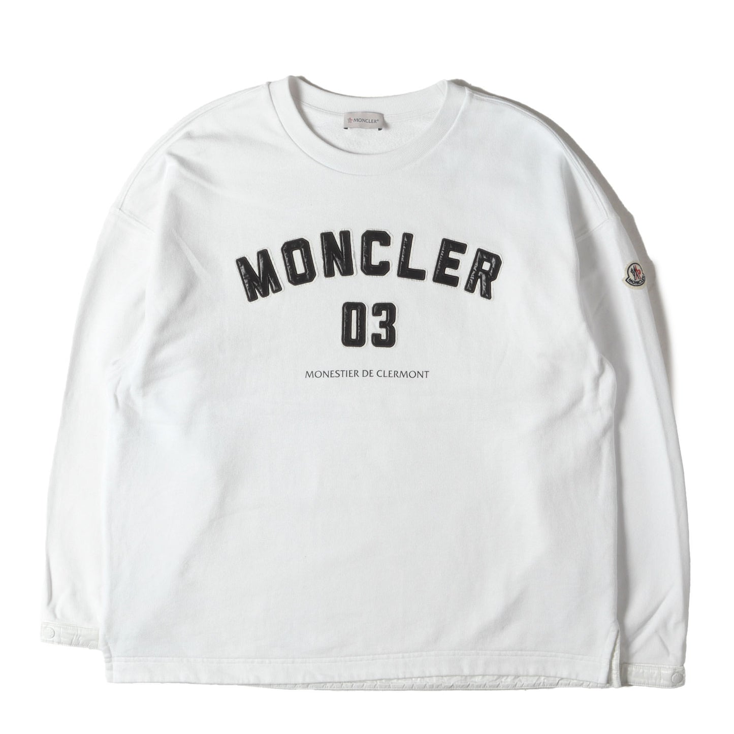 23SS ワッペン刺繍 スウェット トレーナー (SWEATSHIRT I10938G00002 899WC)
