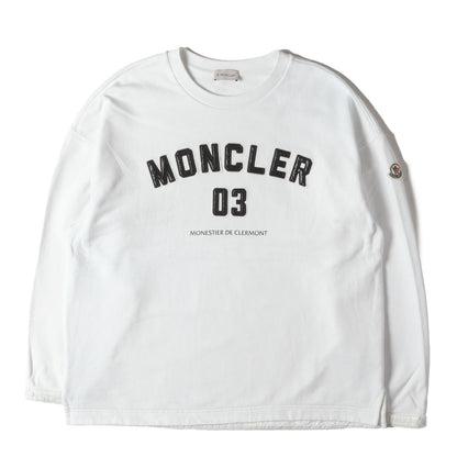 23SS ワッペン刺繍 スウェット トレーナー (SWEATSHIRT I10938G00002 899WC)