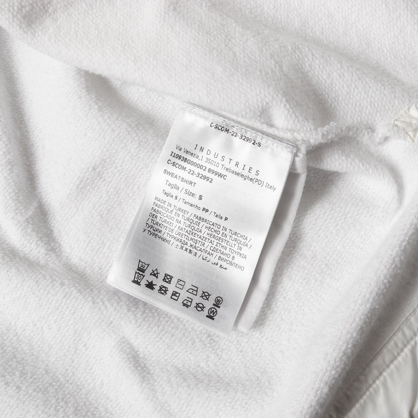 23SS ワッペン刺繍 スウェット トレーナー (SWEATSHIRT I10938G00002 899WC)