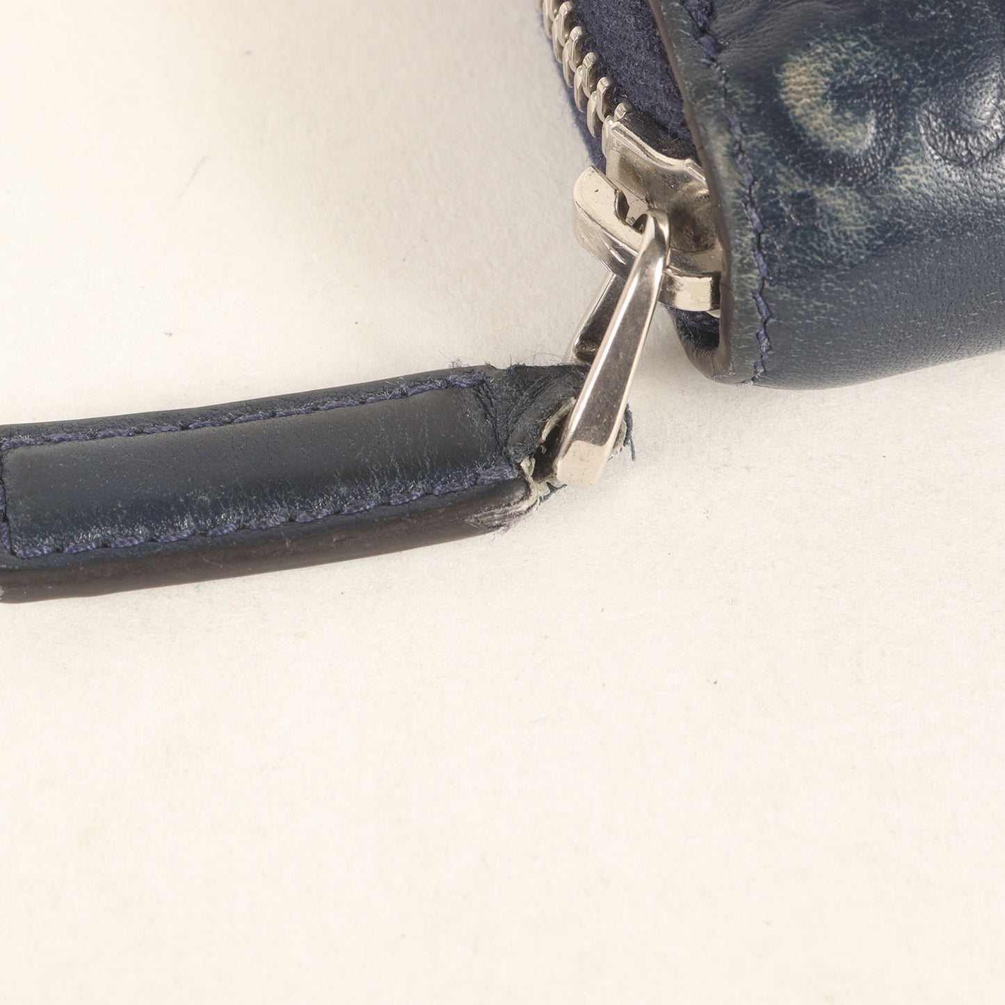 × MLB New York Yankees NY刺繍 シマ レザー ロング ウォレット (547791・525040)