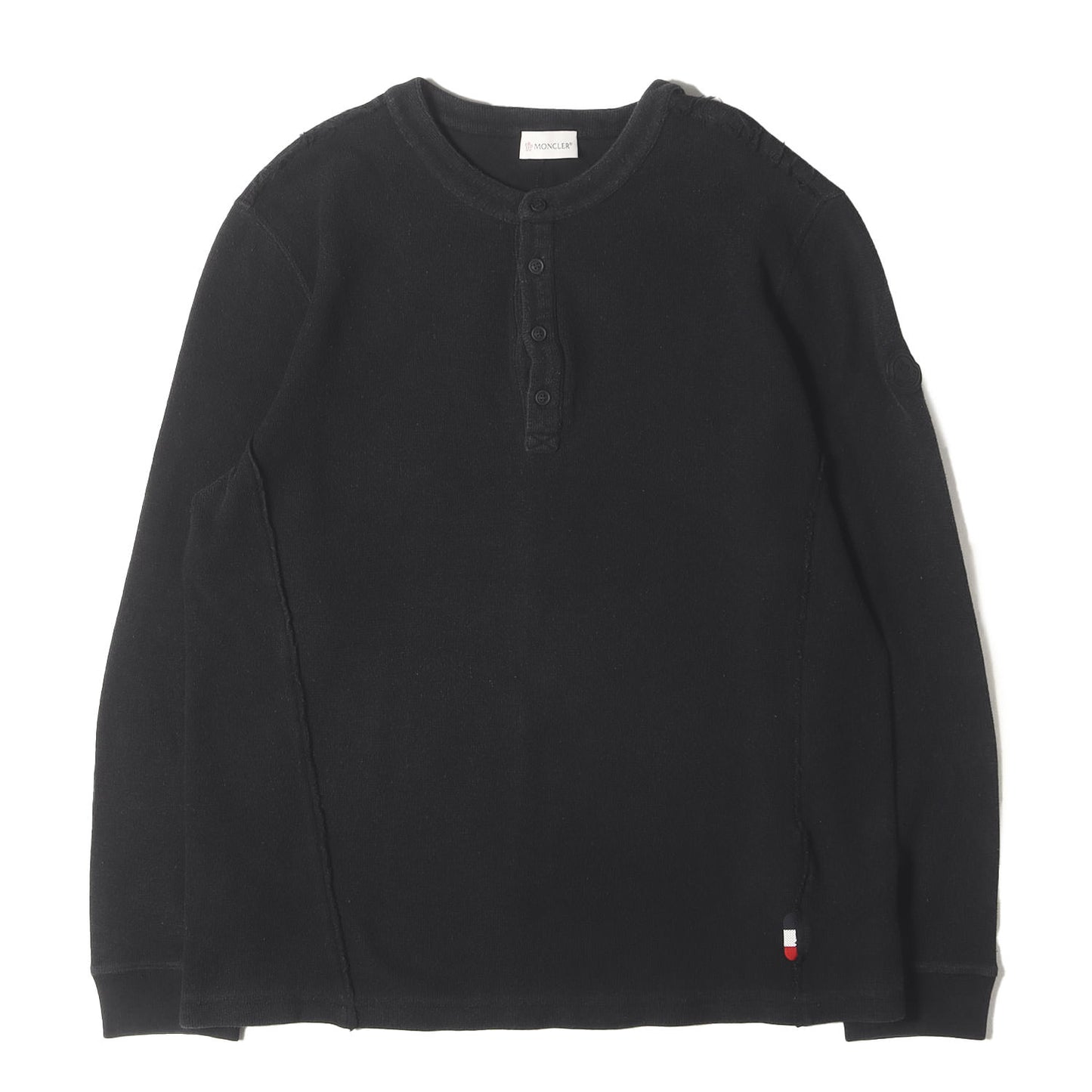 20SS ヘンリーネック 長袖 Tシャツ (MAGLIA SERAFINO F10918G72300 809HB)